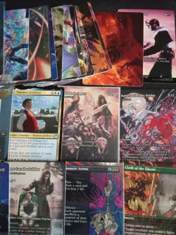 Magic The Gathering Final Fantasy Card Lot Gold Stamp Brilliant Wings - Image 4