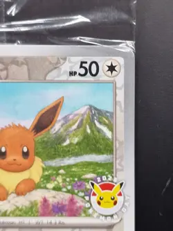 Eevee Pokemon Day Stamp Prismatic Evolutions Set TCG Card 074/131 Sealed - Image 4