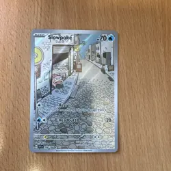 Slowpoke 204/198 Sv01 Scarlet Violet Base Set Illustration Rare Pokemon Card Tcg - Image 1