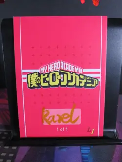 Endeavor Hand Drawn 1/1 Sketch Art Card Studio My Hero Academia Blacklight - Image 4