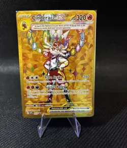 Cinderace ex 163 SV Scarlet & Violet Promo Cards Holo English 320 HP sealed - Image 1