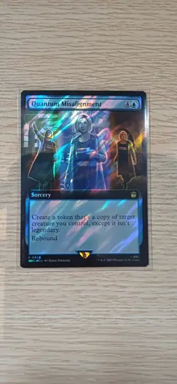 Quantum Misalignment | Ext.Art | Surge Foil | MTG | WHO | Near Mint | English EN - Image 1