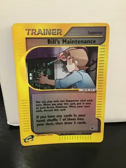 Bill's Maintenance 137/165 Uncommon Reverse Holo Pokemon Expedition - Image 1