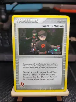 Rocket's Mission 88/109 Reverse Holo Stamped Pokemon Team Rocket Returns 2004 LP - Image 1
