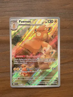 Pawmot IR 209/198 SV01: Scarlet & Violet Base Set Holo Pokemon TCG - Image 1