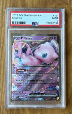 2023 Pokemon Scarlet & Violet 151 #151 Mew EX PSA 9 - Image 1