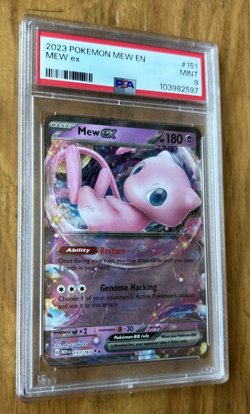 2023 Pokemon Scarlet & Violet 151 #151 Mew EX PSA 9 - Image 3