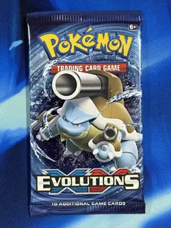 Pokemon 2016 XY Evolutions Booster Pack Complete Artset Lot X4 Factory Sealed - Image 4
