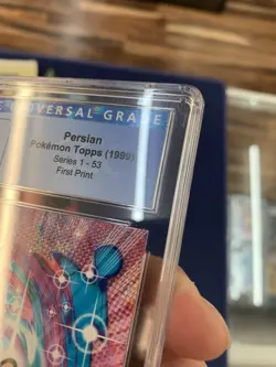 CGC Pristine 10 GEM Persian Topps Pokemon 1999 Series 1-53 1st First Print Pop 1 - Image 3