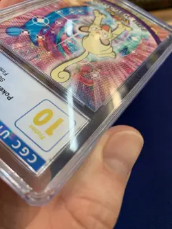 CGC Pristine 10 GEM Persian Topps Pokemon 1999 Series 1-53 1st First Print Pop 1 - Image 4