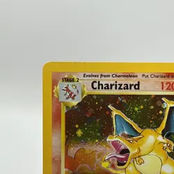 Pokemon Charizard 004/130 Base Set 2 Holo Rare EN 120 HP Stage 2 - Image 3