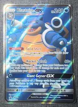 The Pokemon Company Blastoise GX SM189 SM Promo Holo English 2019 240 HP - Image 1