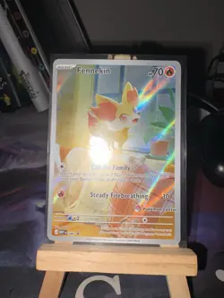 Fennekin - 080 Promo Pokemon Center Stamped NM - Image 2