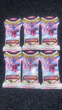 Lost Origin Sleeved Booster Packs X6 - Pokemon TCG 🔥 - Image 1