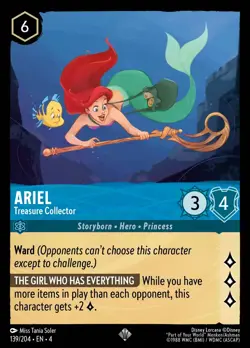 Lorcana - Ariel - Treasure Collector - 139 - Ursula's Return CF - Image 1