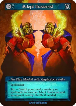 Sorcery TCG - Beta - Adept Illusionist - Image 1