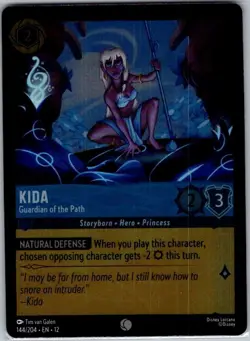 Kida - Guardian of the Path 144/204 Foil Wilds Unknown - Lorcana - NM - Image 1