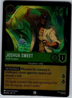 Joshua Sweet - Field Surgeon 88/204 Foil Wilds Unknown - Lorcana - NM - Image 1