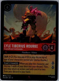 Lyle Tiberius Rourke - Crystallized Commander 103/204 Foil Wilds Unknown - NM - Image 1