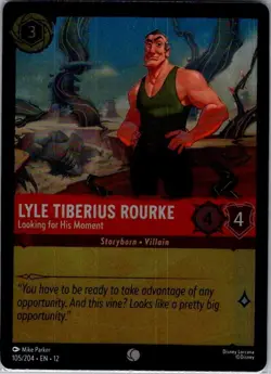 Lyle Tiberius Rourke - Looking for His Moment 105/204 Foil Wilds Unknown - NM - Image 1