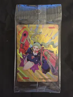 Cyberpunk TCG Rebecca Having A Moment Full Art Promo Card Event Exclusive - Image 1