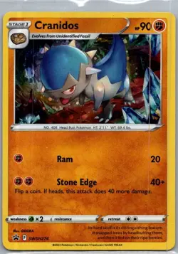 SWSH: Sword & Shield Promo Cards #SWSH274 Cranidos - Image 1