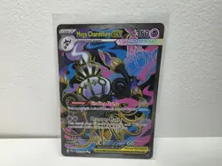 Pokemon card 099/084 Mega Chandelure ex mega evolution Pitch Black NM - Image 1