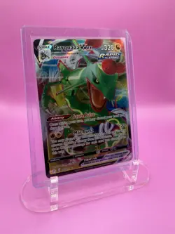 Rayquaza VMAX 101/159 SWSH: Crown Zenith Holo Rainbow POKEMON Card Ultra Rare - Image 3