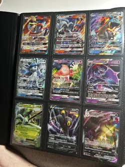 Pokemon Binder Collection Lot, Full Art, Vintage, 1st Edition, Rare, eReader - Image 1