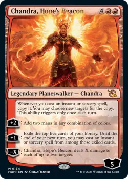 MTG Chandra, Hope's Beacon - 134 / English / Near Mint - Image 1
