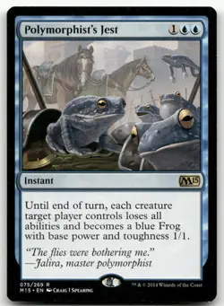 Polymorphist's Jest #75 (NM) Magic 2015 M15 Magic MTG - Image 1