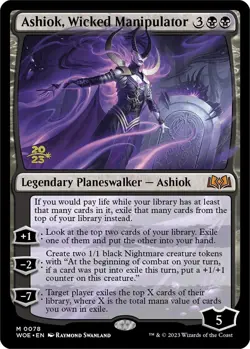 MTG Foil - Ashiok, Wicked Manipulator - 78 / NM / English - Image 1