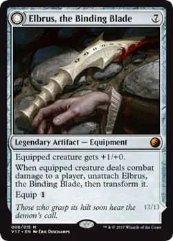 MTG Foil - Elbrus, the Binding Blade - 8 / NM / English - Image 1