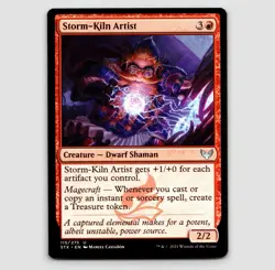 Storm-Kiln Artist - STX #115 Uncommon - NM Strixhaven: School of Mages - Image 1