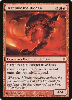 MTG Urabrask the Hidden - 98 / English / Moderately Played - Image 1