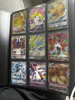 Pokemon Binder Collection Lot, Full Art, Vintage, 1st Edition, Holo, eReader - Image 1