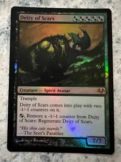 Deity of Scars - Foil - Eventide - LP - MTG - Image 1