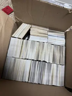 Box Of Yugioh Cards (16 Pounds, Thousands Of Cards) - Image 1