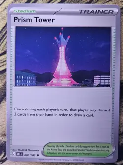 Prism Tower 080/086 Uncommon Chaos Rising Pokemon Near Mint - Image 1