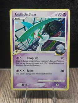 Gallade LV.59 20/111 non holo rare Rising Rivals MP Pokemon TCG - Image 1