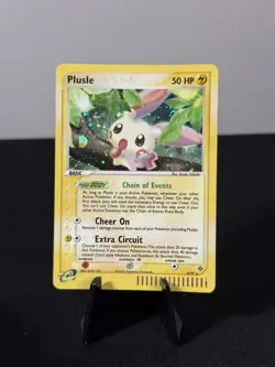 Pokemon TCG Plusle EX Dragon 8/97 Holo Rare NM 2003 English - Image 1
