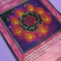 Yugioh Ring of Destruction PGD-000 Secret Rare Unlimited - Never Played NM/M - Image 5