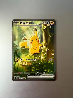 Pikachu ex 276/217 Ascended Hero’s Special Illustration Rare Pokemon TCG - Image 1