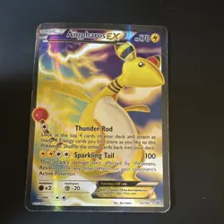 Pokemon Ampharos EX 87/98 XY Ancient Origins 2015 Ultra Rare Holo Full Art - HP - Image 1