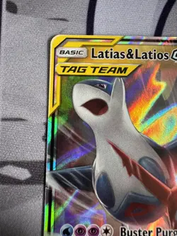 Pokemon TCG - Latias & Latios GX - 113/181 - Sun & Moon Team Up - Tag Team MINT - Image 2
