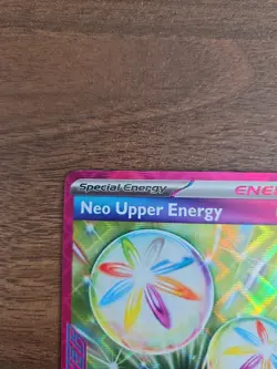 Neo Upper Energy 162/162 Ace Spec Temporal Forces Pokemon TCG NM - Image 4