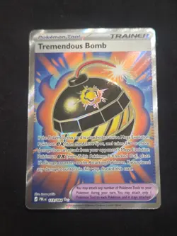 Pokemon Pitch Black Tremendous Bomb 113/084 Full Art Ultra Rare NM - Image 1