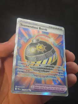 Pokemon Pitch Black Tremendous Bomb 113/084 Full Art Ultra Rare NM - Image 2