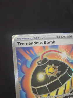 Pokemon Pitch Black Tremendous Bomb 113/084 Full Art Ultra Rare NM - Image 3