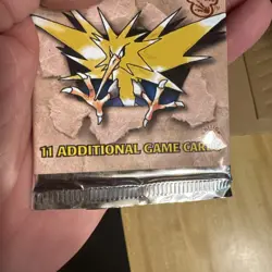 Pokemon 1999 Fossil 1st Edition Zapdos Booster Pack HEAVY 21.36 Vintage WOTC - Image 4